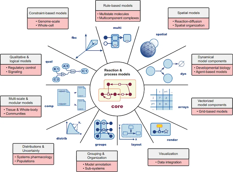 Important models of quantitative biology from the literature